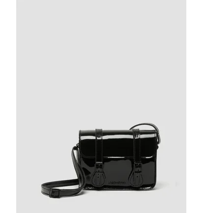 Сумка унісекс Dr. Martens 7 Inch Patent Leather Crossbody Bag Black AC917005
