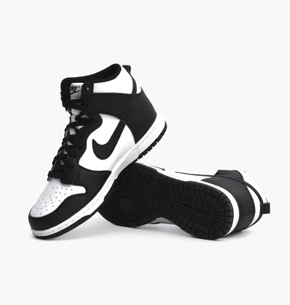 Кроссовки мужские Nike Dunk High Black/White Dd1399-105