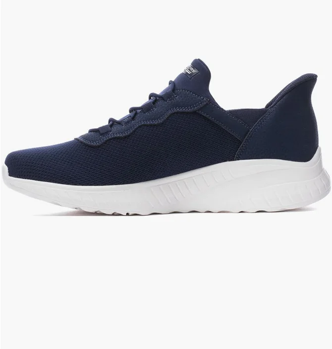 Кросівки чоловічі Skechers Bobs Squad Chaos Daily Hype Slip-Ins Blue 118300-NVY