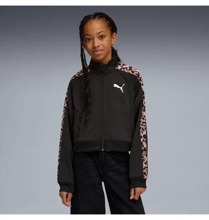 Олімпійка дитяча Puma T7 Animal Relaxed Black 635369-01