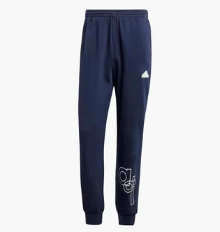 Штаны мужские Adidas Fleece Grafity Print Blue IS2012
