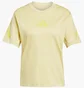 Футболка женская Adidas Z.N.E. Sportswear Yellow JC5400