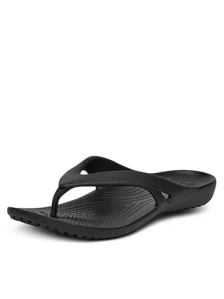 Тапочки женские Crocs Kadee Flip Black 202492-001
