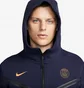 Толстовка чоловіча Nike Paris Saint-Germain 23/24 Nsw Tech Fleece Hoodie Fzwr Blue DV4827-498