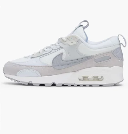 Кроссовки женские Nike Air Max 90 Futura Grey/White Dm9922-103