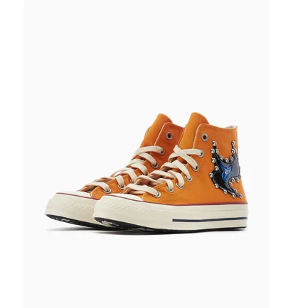 Кеди чоловічі Converse X Come Tees Chuck 70 Orange A01762C