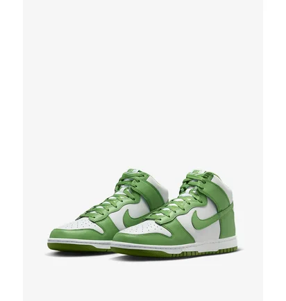 Кроссовки мужские Nike Dunk High Retro Green/White DV0829-101