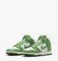 Кроссовки мужские Nike Dunk High Retro Green/White DV0829-101