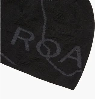 Шапка мужская ROA Logo Black RBUW288YA12-BLK0001
