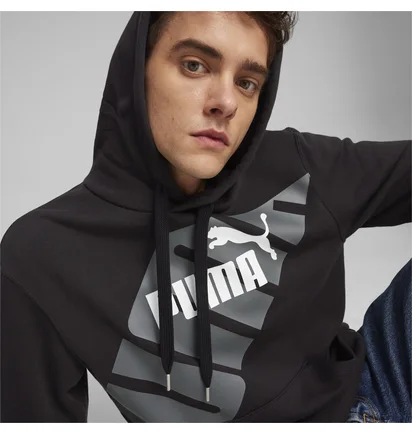 Худи мужское Puma Power Graphic Hoodie Black 678963-01