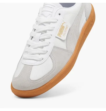Кроссовки унисекс Puma Palermo Leather Sneakers Grey 396464-12
