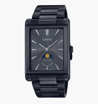 Часы мужские Casio Enticer Moon Phase Quartz MTP-M105B-1A