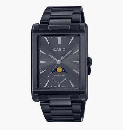 Часы мужские Casio Enticer Moon Phase Quartz MTP-M105B-1A