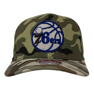 Кепка унісекс Mitchell & Ness Nba Philadelphia 76Ers Woodland Desert Stretch Snapback Camo/Green 6HSSMM19494-P76CMWD