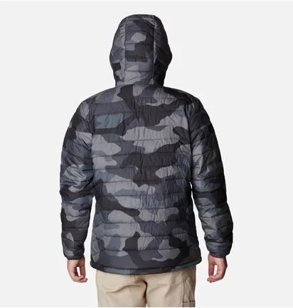 Куртка мужская Columbia Powder Lite™ Hooded Insulated Jacket Camo/Blue 1693931-009