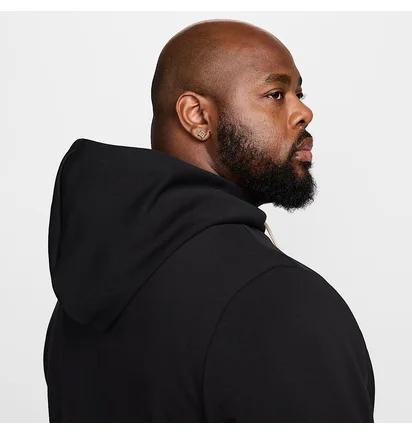 Худи мужское Nike Standard Issue MenS Dri-Fit Pullover Basketball Hoodie Black FZ0218-010