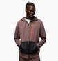 Толстовка мужская Air Jordan X Paris Saint-Germain Full Zip-Fleece Hoodie Brown Dn6150-291