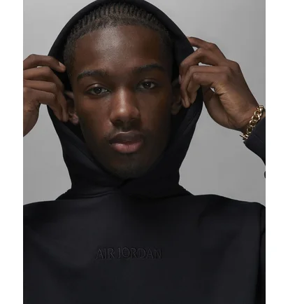 Худі чоловіче Air Jordan Wordmark MenS Fleece Hoodie Black FJ1966-010