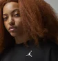 Свитшот женский Air Jordan Brooklyn Fleece Black FN4491-010