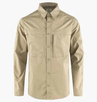 Рубашка мужская Fjallraven Abisko Trail Beige 12600194.118