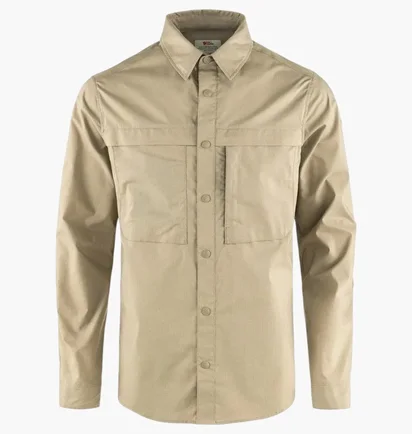 Рубашка мужская Fjallraven Abisko Trail Beige 12600194.118