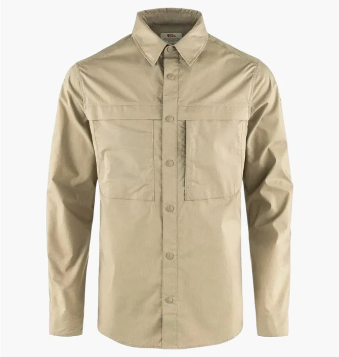 Рубашка мужская Fjallraven Abisko Trail Beige 12600194.118