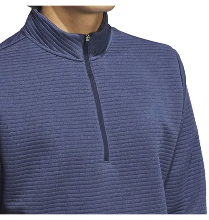 Кофта мужская Adidas Sudadera Ultimate365 Dwr Textured Cierre Corto Blue IL0562