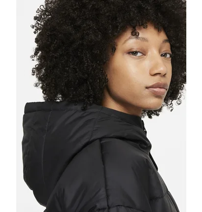 Пуховик жіночий Nike W Nsw Tf Rpl Classic Hd Jkt Black DJ6995-010