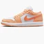 Кроссовки женские Air Jordan 1 Low WomenS Shoes Orange/White DC0774-801
