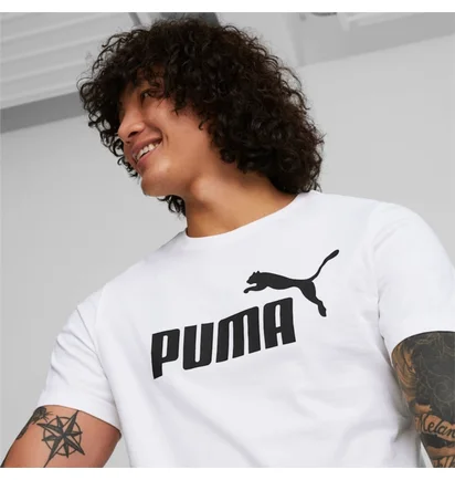 Футболка чоловіча Puma Essentials Logo Tee White 586449-02