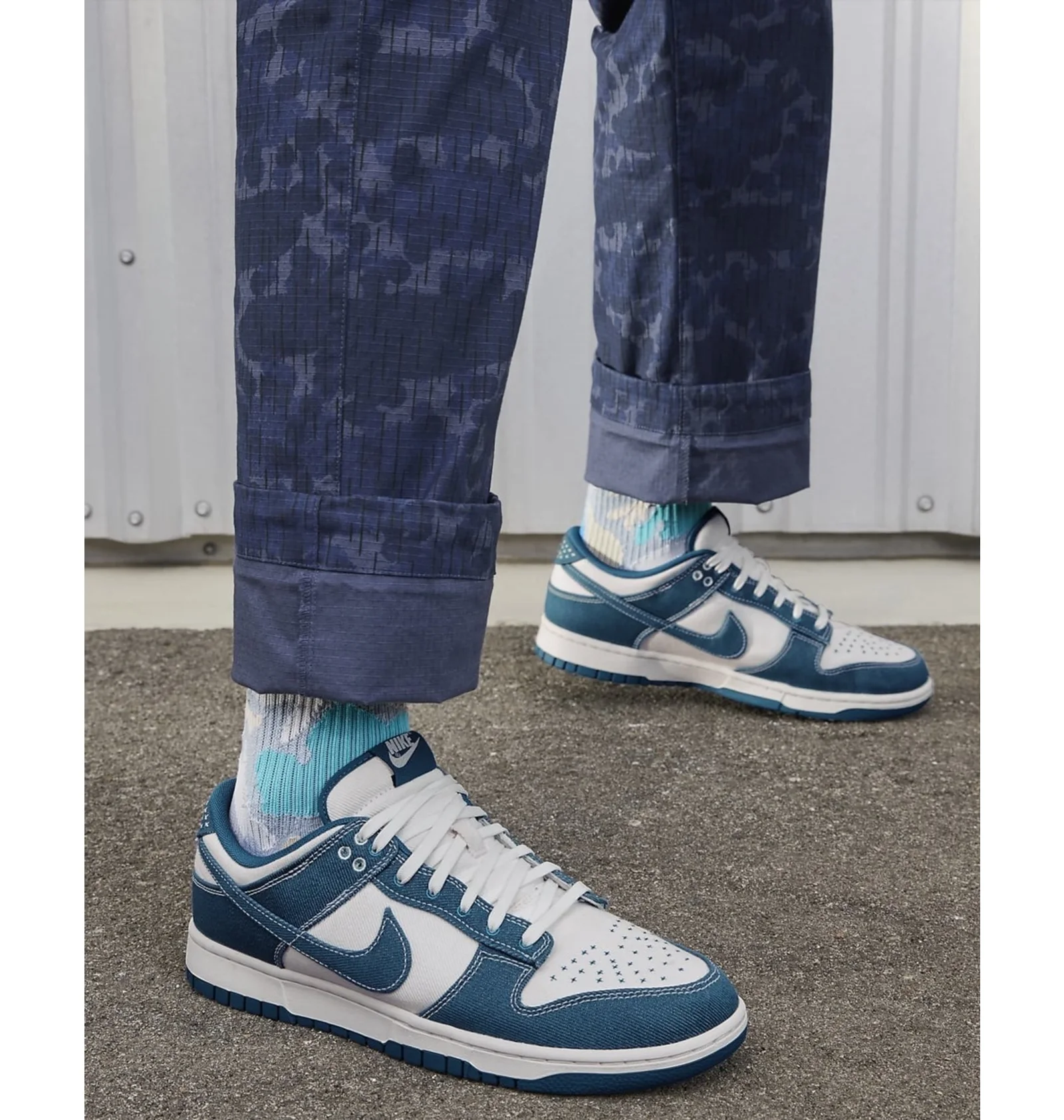 ᐉ Кроссовки мужские Nike Dunk Low Se Blue/White DV0834-101