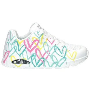 Кросівки жіночі Skechers Uno Changed Love White 177982-WMLT