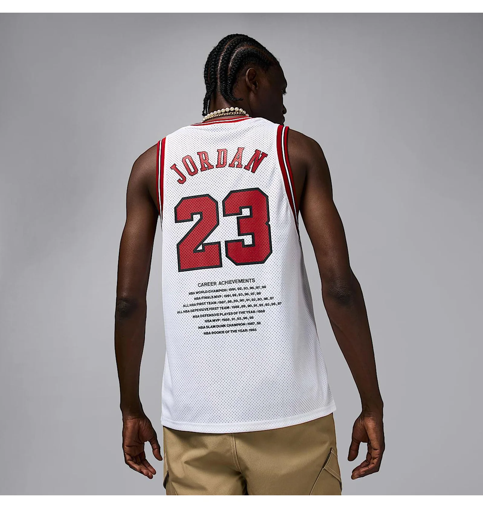 ᐉ Майка мужская Air Jordan J Ess Summer Jersey White HF9375-100