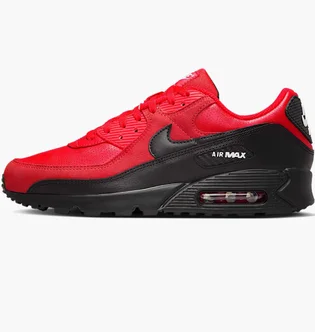 Кросівки чоловічі Nike Air Max 90 Black/Red IF0670-600