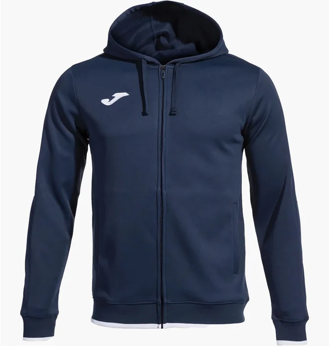 Толстовка мужская Joma Olimpiada Zip-Up Hoodie Blue 103707.331