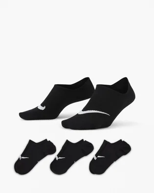 Носки женские Nike U Nk Everyday Plus Ltwt Footie Black (3 пары) SX5277-011