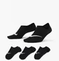 Шкарпетки жіночі Nike U Nk Everyday Plus Ltwt Footie Black (3 пари) SX5277-011
