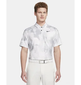 Поло мужское Nike Dri-Fit Nike Tour White/Grey FD5935-100
