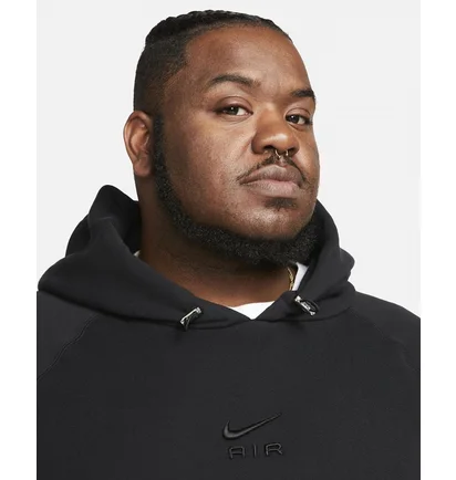 Худі чоловіче Nike Nsw Air Ft Hoodie Black Dv9777-010