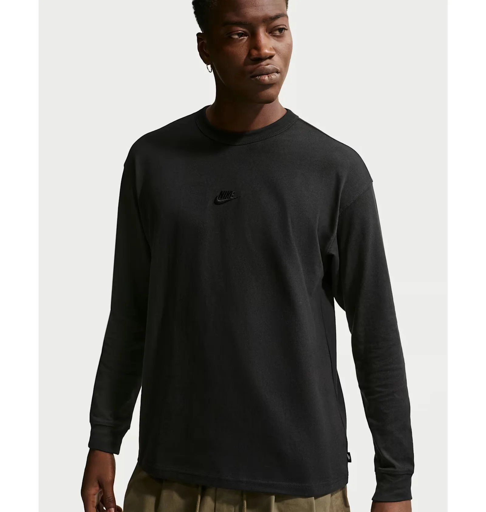 ᐉ Лонгслив мужской Nike Premium Essentials Sustainable Black