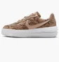 Кроссовки женские Nike Sportswear Air Force 1 Plt.Af.Orm Brown FJ4965-200