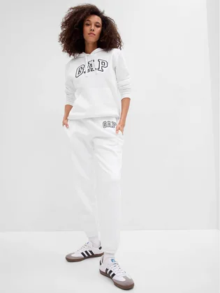 Штаны женские Gap Logo Jogger Sweatpants White 463492-18