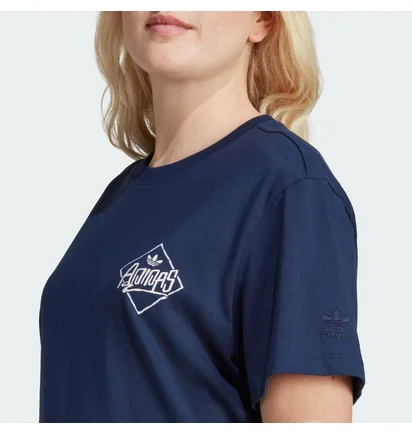 Футболка жіноча Adidas Watermark Graphic Tee Blue IU2488