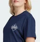 Футболка жіноча Adidas Watermark Graphic Tee Blue IU2488