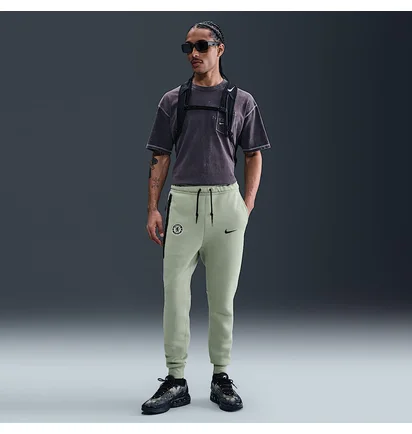Штаны мужские Nike Sportswear Chelsea Fc Tech Fleece Joggers Olive HJ6442-370