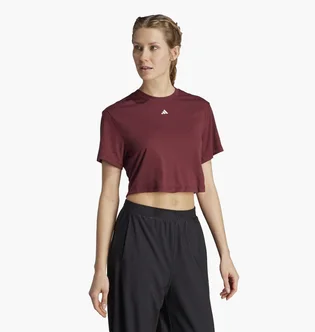 Футболка жіноча Adidas Studio Tee Bordo IL3972