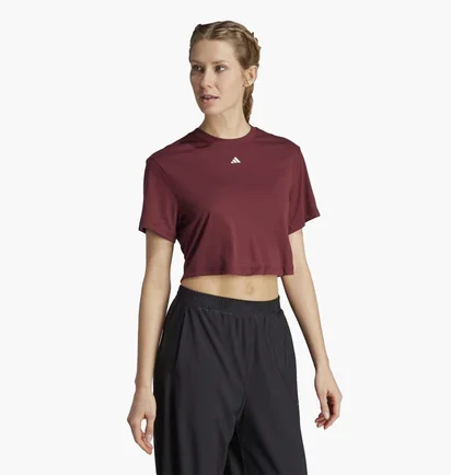 Футболка жіноча Adidas Studio Tee Bordo IL3972