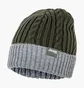 Шапка унисекс Jeep Twisted Tricot Hat J22W Green/Grey O102602-E858