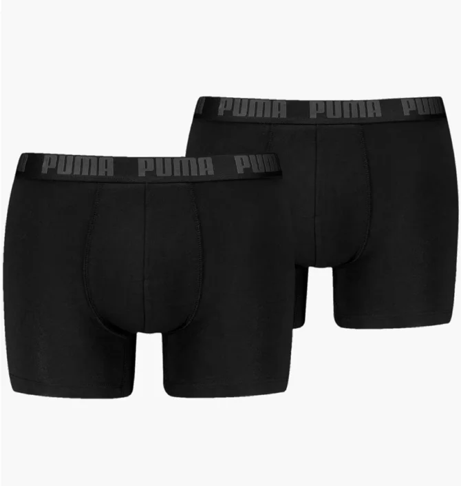 Трусы мужские Puma Everyday Basic Black (2 шт) 938320-02