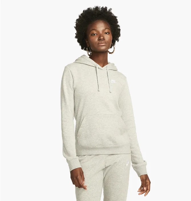 Худі жіноче Nike Nsw Club Fleece Hoodie White Dq5793-063